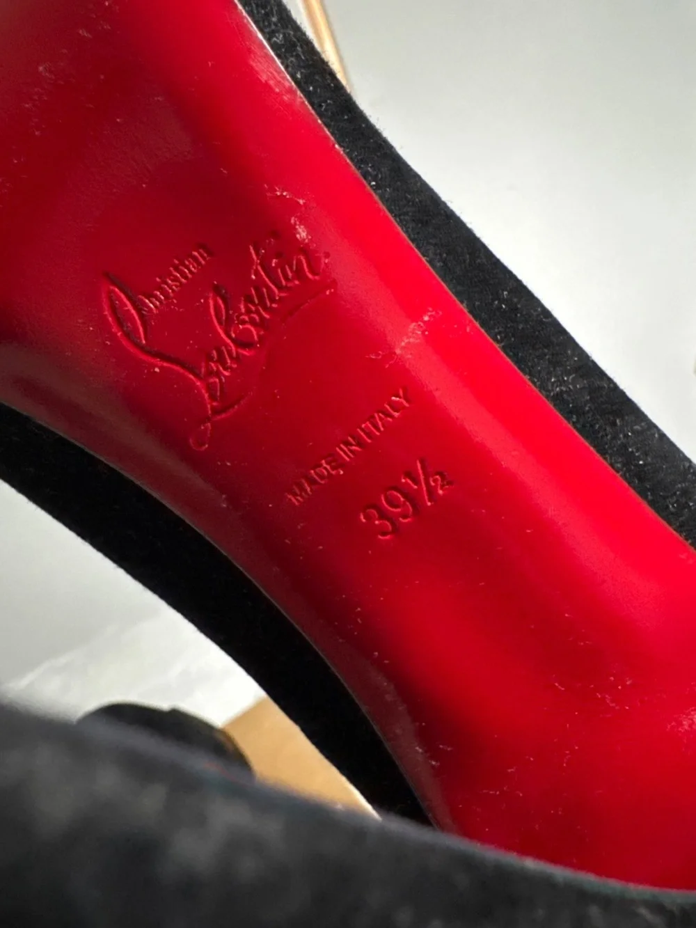 Christian Louboutin So Kate 120 Black Suede Stiletto Pumps Women's EU 39.5 - Picture 3 of 8